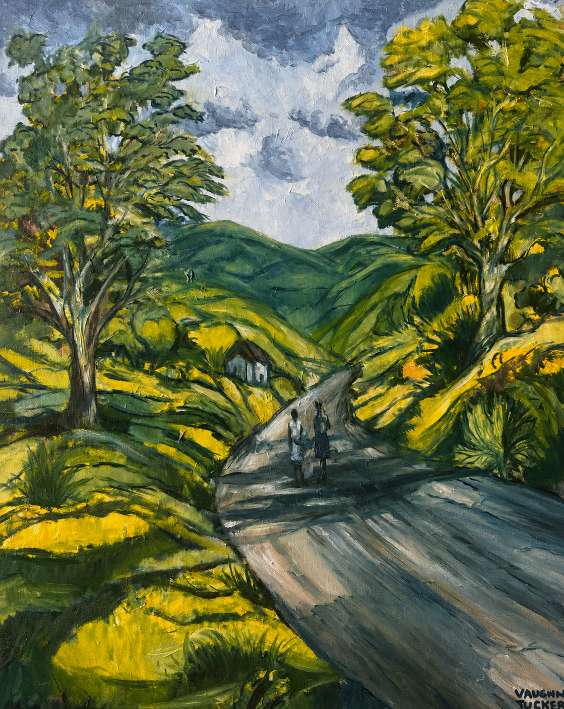 Morning in the Hills oil painting by Vaughn Tucker