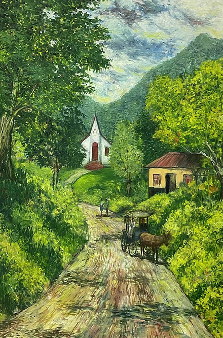 Peaceful Times oil painting by Vaughn Tucker